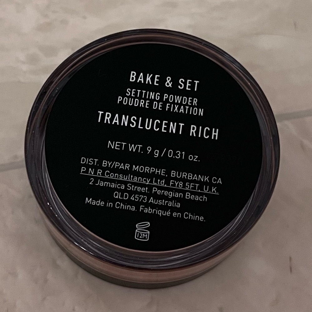 Morphe Bake & Set Translucent Setting Powder